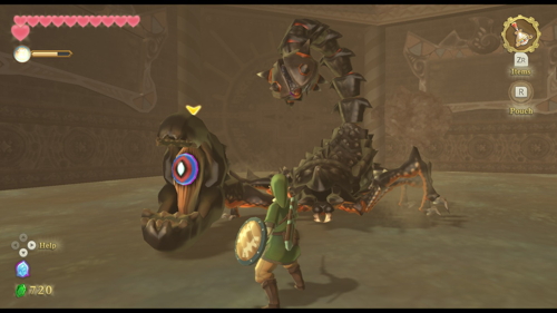 Skyward Sword Bosses Moldarach