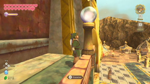 Skyward Sword HD Missing Crystal Ball Location