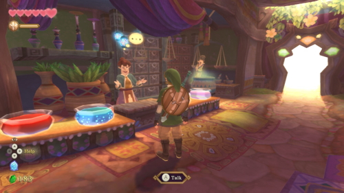 Skyward Sword Bottle Guide Bottle #1