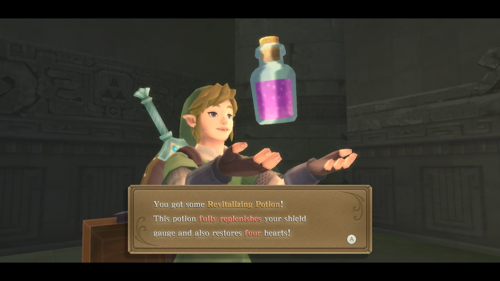 Skyward Sword Bottle Guide Bottle #2