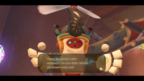 Skyward Sword HD Fixing Robot