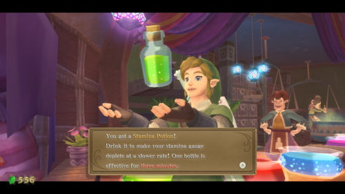 Skyward Sword HD Fledge's Pushups