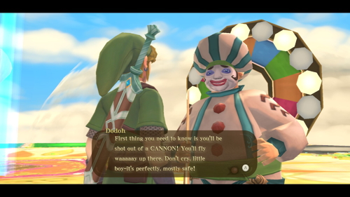 Skyward Sword Fun Fun Island mini-game