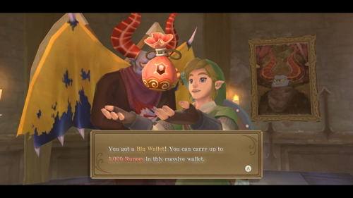 Skyward Sword Gear Big Wallet