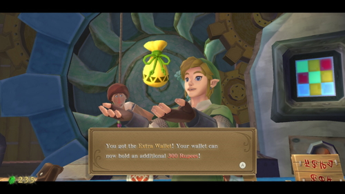 Skyward Sword Gear Extra Wallet