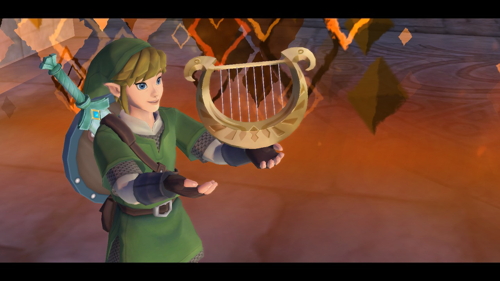 Skyward Sword Gear Goddess Harp