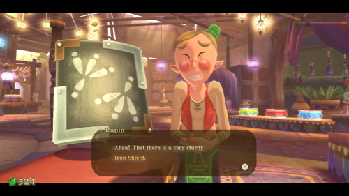 Skyward Sword Gear Iron Shield