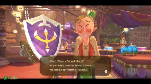 Skyward Sword Gear Sacred Shield