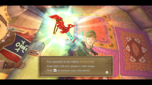 Skyward Sword Gear Scattershot