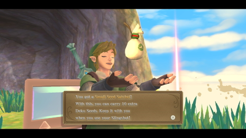 Skyward Sword Gear Small Seed Satchel