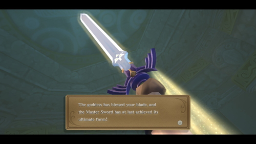 Skyward Sword Gear True Master Sword
