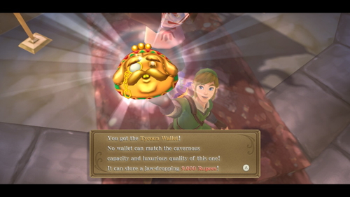 Skyward Sword Gear Tycoon Wallet