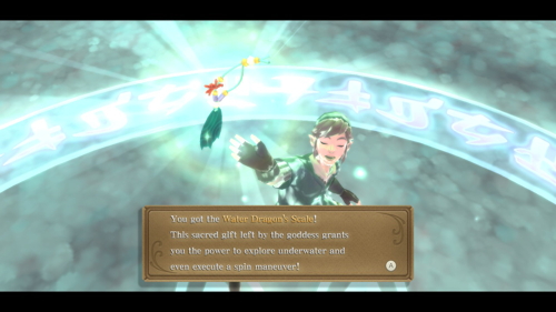 Skyward Sword Gear Water Dragon's Scale