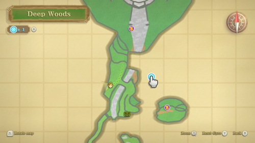 Skyward Sword Goddess Cube Deep Woods