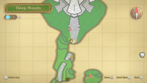Skyward Sword Goddess Cube Deep Woods