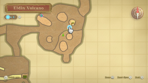 Skyward Sword Goddess Cube Eldin Volcano