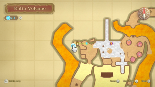 Skyward Sword Goddess Cube Eldin Volcano