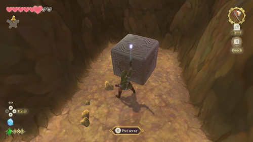 Skyward Sword Goddess Cube Eldin Volcano