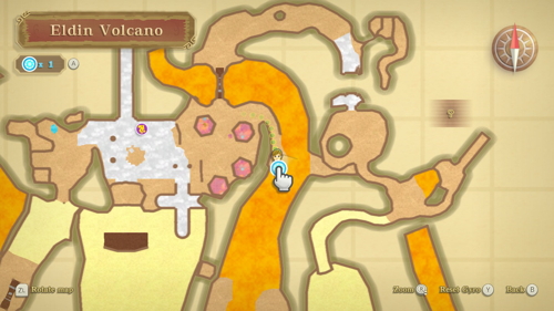 Skyward Sword Goddess Cube Eldin Volcano