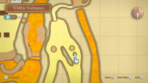 Skyward Sword Goddess Cube Eldin Volcano