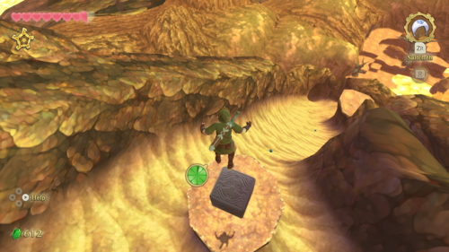 Skyward Sword Goddess Cube Eldin Volcano