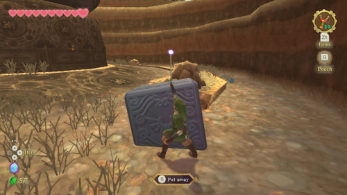 Skyward Sword Goddess Cube Lanayru Mine