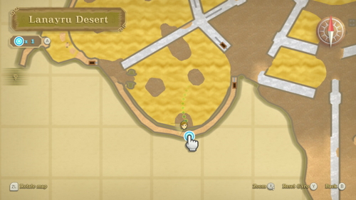 Skyward Sword Goddess Cube Lanayru Desert