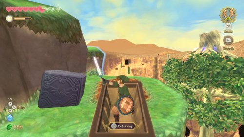 Skyward Sword Goddess Cube Lanayru Desert