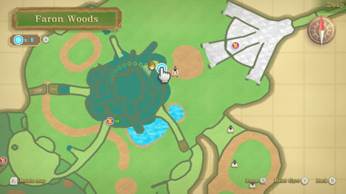 Skyward Sword Goddess Cube Faron Woods
