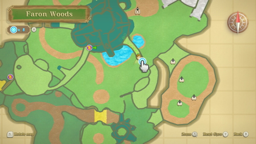 Skyward Sword Goddess Cube Faron Woods