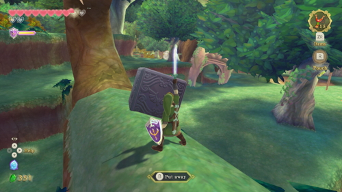 Skyward Sword Goddess Cube Faron Woods