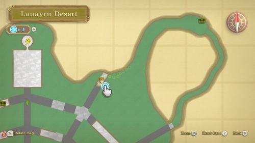 Skyward Sword Goddess Cube Lanayru Desert