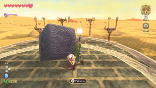 Skyward Sword Goddess Cube Pirate Stronghold