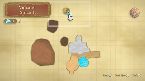 Skyward Sword Goddess Cube Volcano Summit
