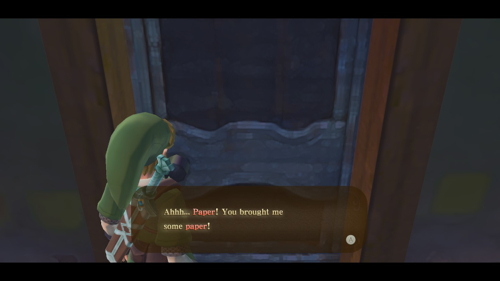 Skyward Sword Cawlin Letter Quest