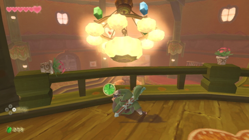 Skyward Sword Heart Piece Pumpkin Landing