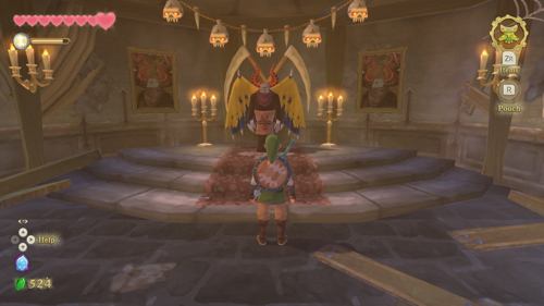 Skyward Sword Heart Piece Skyloft