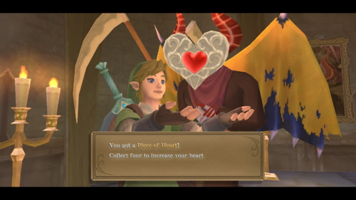 Skyward Sword Heart Piece Skyloft