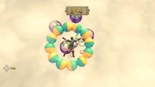 Skyward Sword Heart Piece Sky