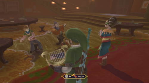Skyward Sword Heart Piece Pumpkin Landing