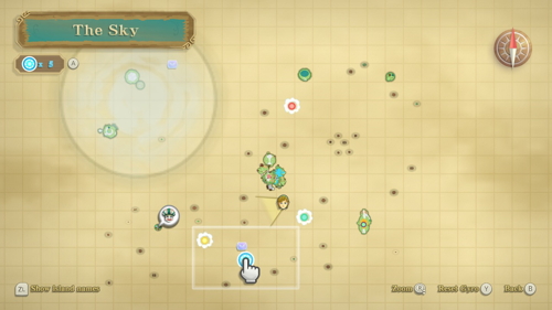 Skyward Sword Heart Piece Sky