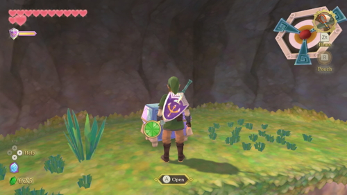 Skyward Sword Heart Piece Sky