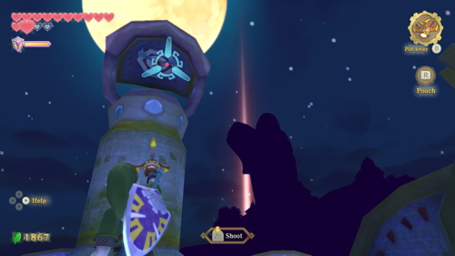 Skyward Sword Heart Piece Skyloft
