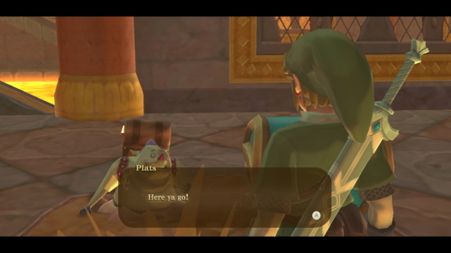 Skyward Sword Heart Piece Fire Sanctuary