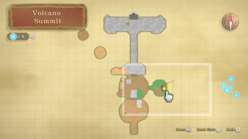 Skyward Sword Heart Piece Volcano Summit
