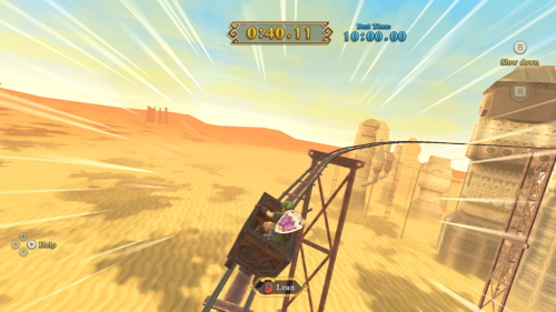 Skyward Sword Heart Piece Shipyard