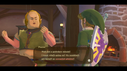 Skyward Sword Peatrice Love Quest