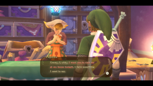 Skyward Sword Item Check Girl Crush