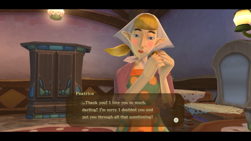 Skyward Sword Item Check Girl Crush