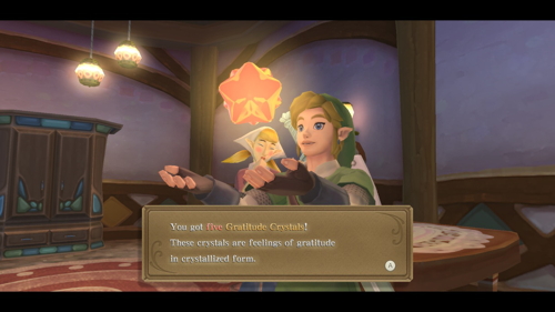 Skyward Sword Item Check Girl Crush